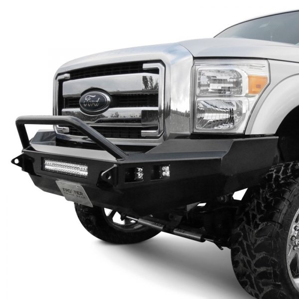 Frontier Truck Gear® - Sport Series Full Width Front HD Black Bumper
