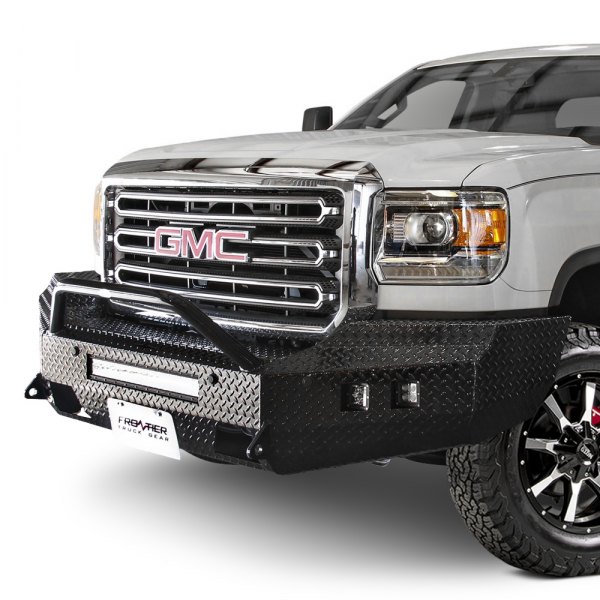 Frontier Truck Gear® - Sport Series Full Width Front HD Black Bumper