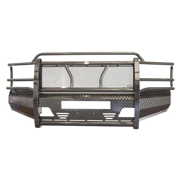 Frontier Truck Gear® - Full Width Front HD Black Bumper