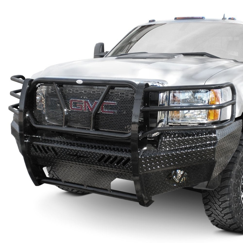 Frontier Truck Gear® - GMC Sierra 2500 2011 Full Width Black Front HD ...