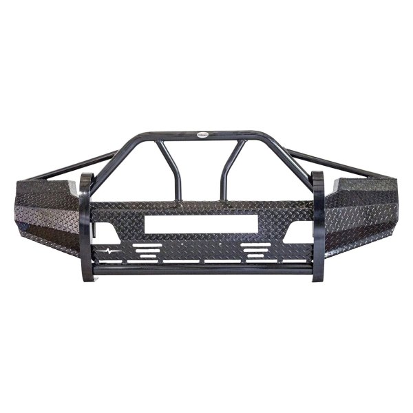 Frontier Truck Gear® - Xtreme Series Full Width Front HD Black Powder Coated Bumper