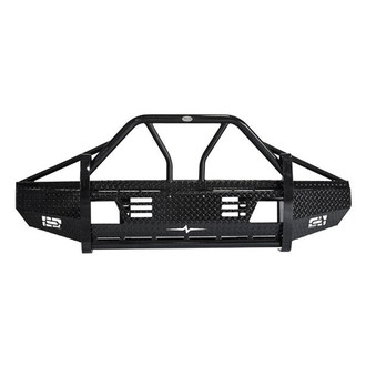 Frontier Truck Gear® - Xtreme Series Full Width Black Powder Coated Front HD Bumper with Pre-Runner Guard