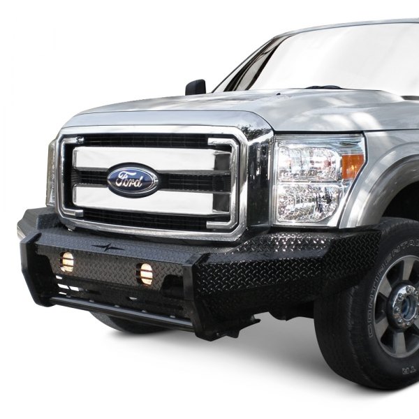 Frontier Truck Gear® - Sport Series Full Width Front HD Black Bumper 