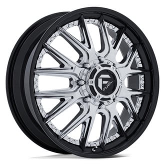 FUEL® - D407 CATALYST DUALLY Chrome with Gloss Black Lip