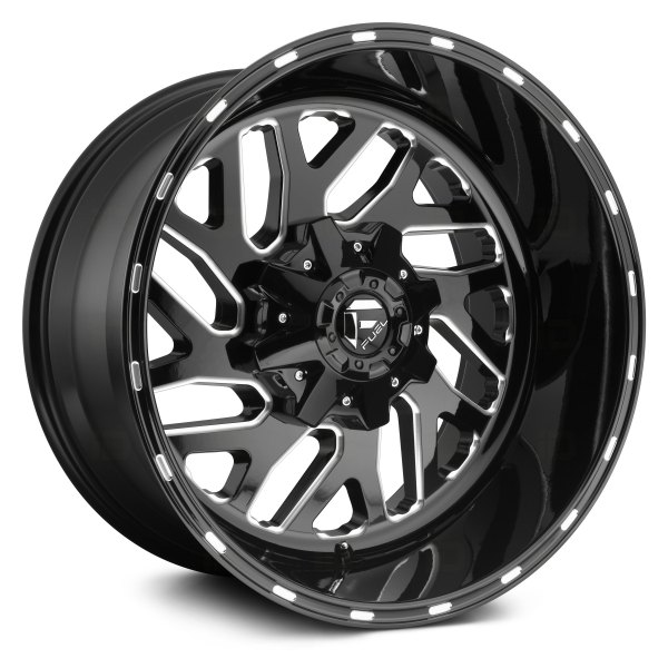 FUEL® - D581 TRITON 1PC Black with Milled Accents