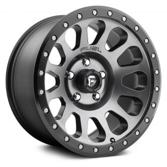 FUEL® - D601 VECTOR Matte Black with Gunmetal Face and Black Ring