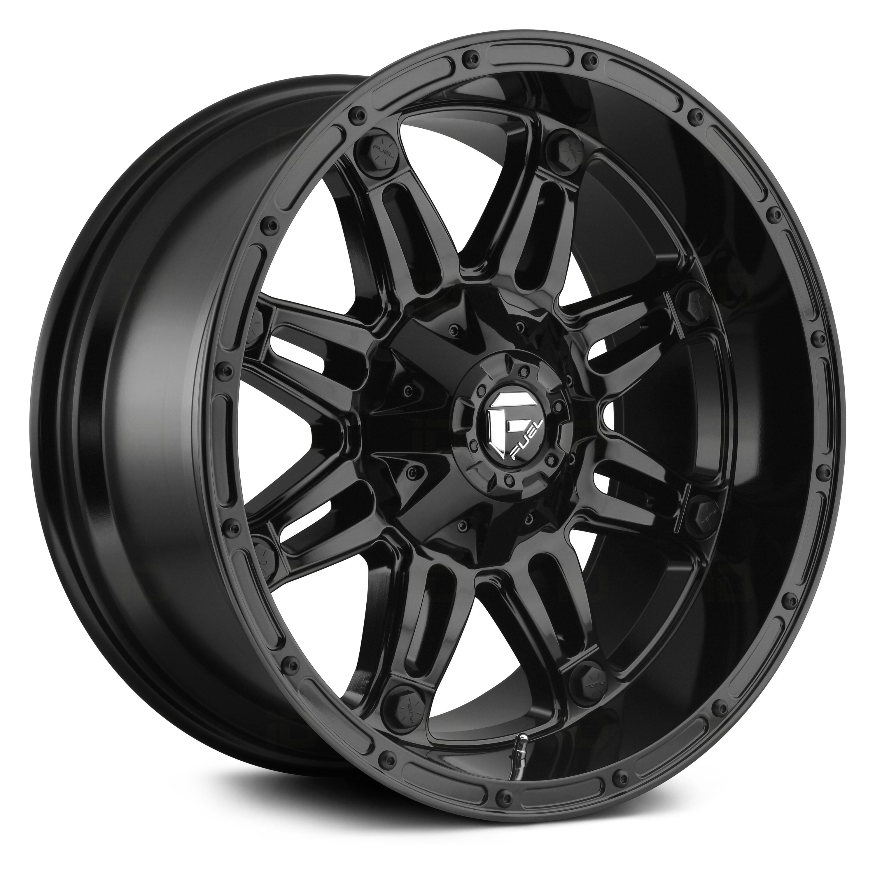 FUEL® D625 HOSTAGE Wheels - Gloss Black Rims