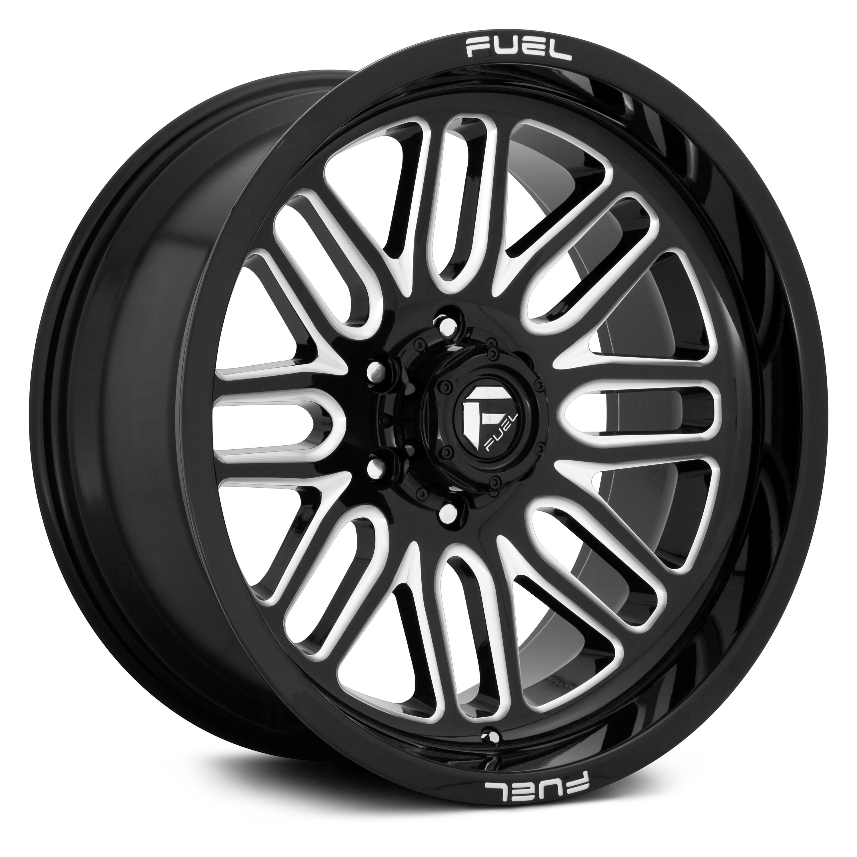 FUEL® D662 IGNITE Wheels Gloss Black with Milled Accents Rims
