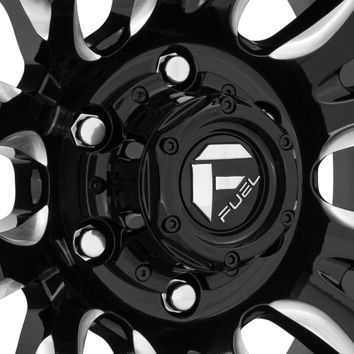 FUEL® D673 BLITZ Wheels - Gloss Black with Milled Accents Rims