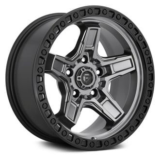 FUEL® - D698 KICKER Anthracite Center with Black Lip