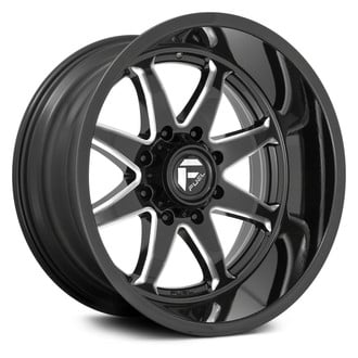 FUEL® - D749 HAMMER Gloss Black with Milled Accents