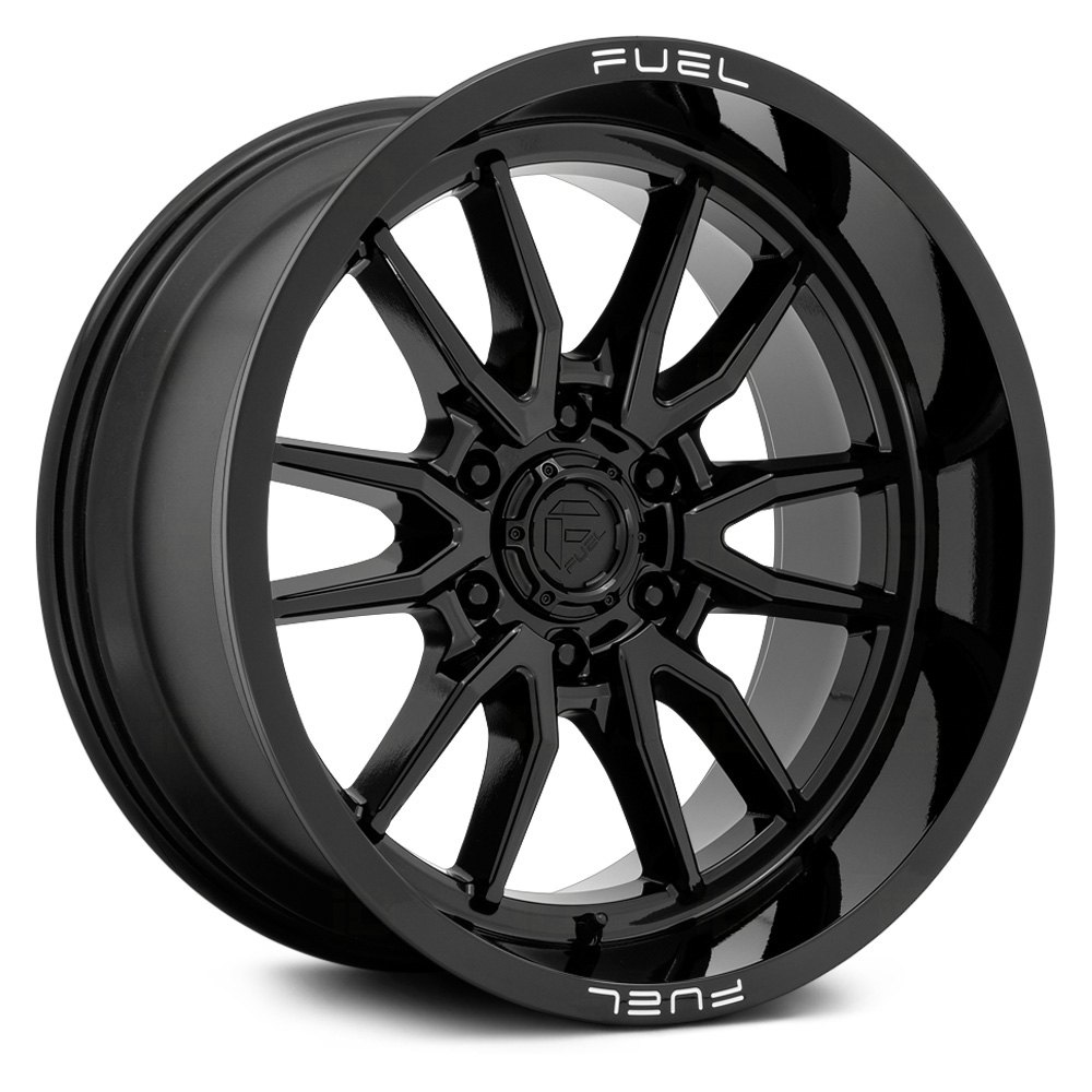 FUEL® D760 CLASH 6 Wheels Gloss Black Rims