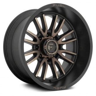 FUEL® - D762 CLASH 8 Matte Black with Machined DDT Face