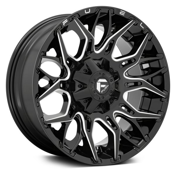 FUEL® - D769 TWITCH 1PC Gloss Black with Milled Accents