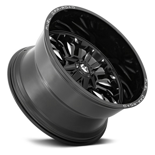FUEL® D795 ARC Wheels - Gloss Black with Milled Accents Rims