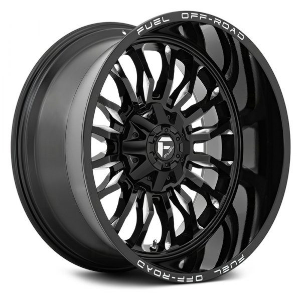 FUEL® - D795 ARC 1PC Gloss Black with Milled Accents