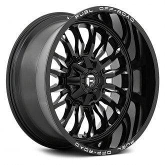 FUEL® - D795 ARC Gloss Black with Milled Accents