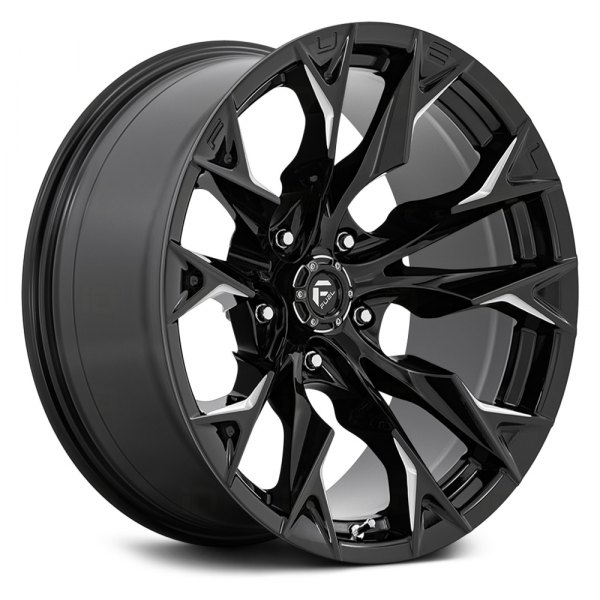 FUEL® - D803 FLAME 1PC Gloss Black with Milled Accents