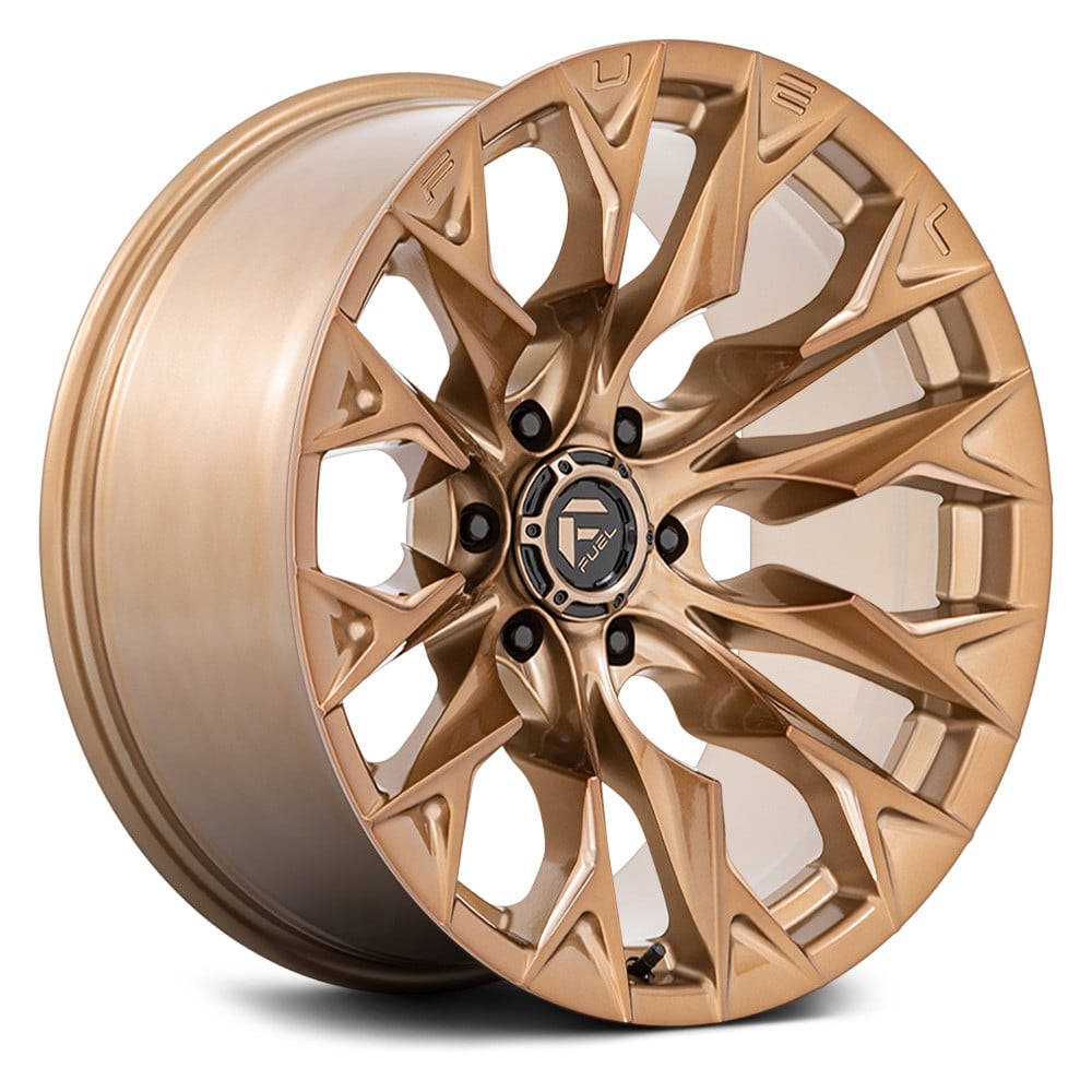 FUEL® D805 FLAME 6 Wheels - Platinum Bronze Rims