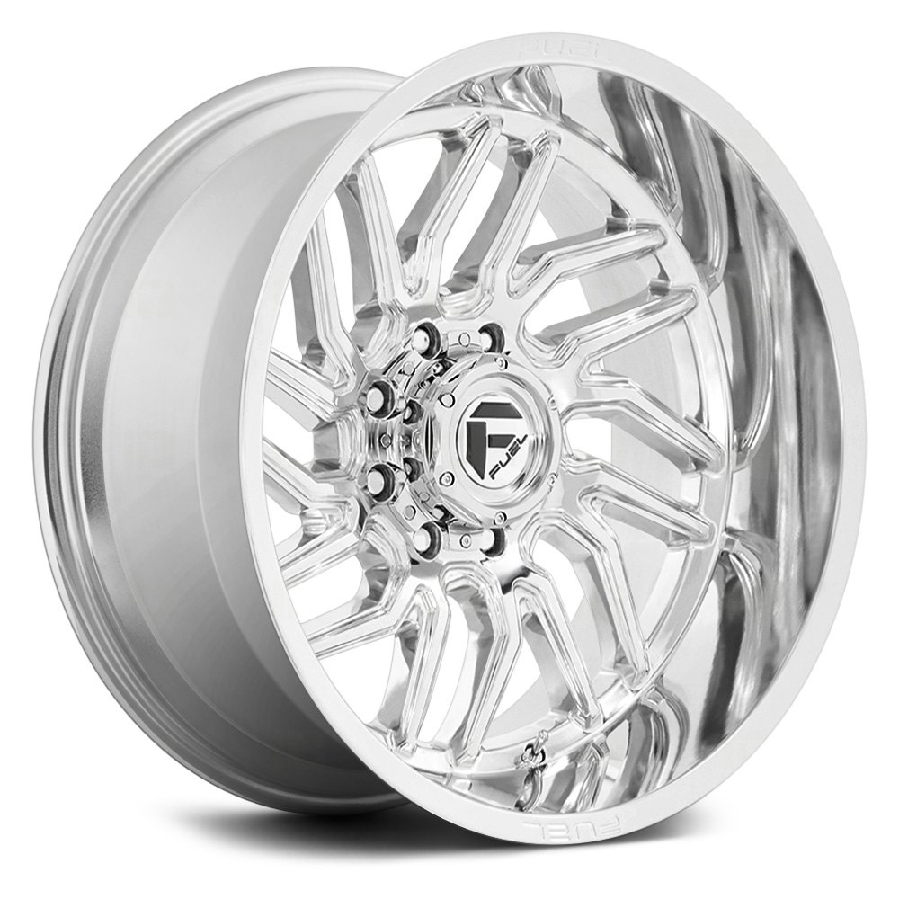 FUEL® D809 HURRICANE 1PC Wheels Polished with Milled Accents Rims