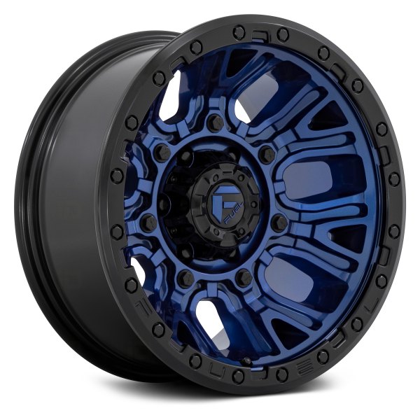 FUEL® - D827 TRACTION 1PC Dark Blue with Black Ring