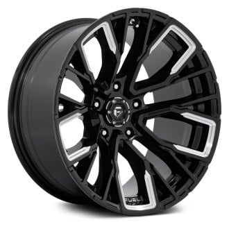 FUEL® - D849 REBAR 5 Gloss Black with Milled Accents