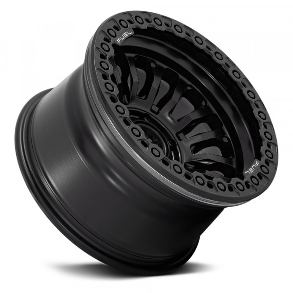 FUEL® FC125 RINCON BEADLOCK Wheels - Blackout Rims - FC125MX17905038N