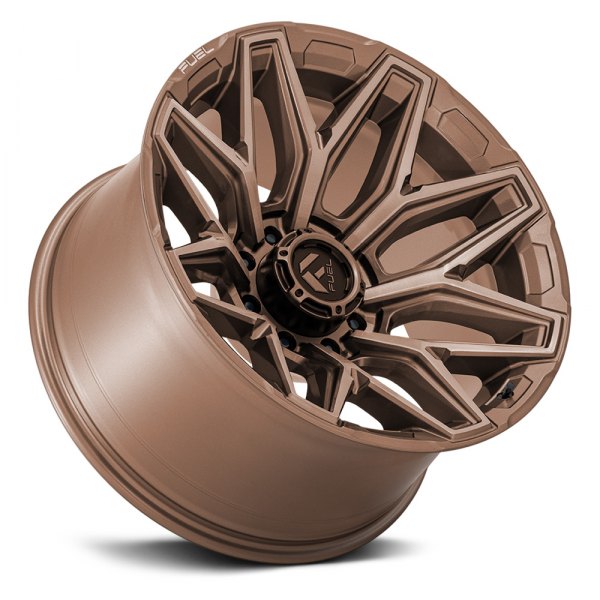 FUEL® FC854 FLUX 8 Wheels - Platinum Bronze Rims