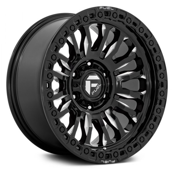 FUEL® - FC857 RINCON Gloss Black with Milled Accents
