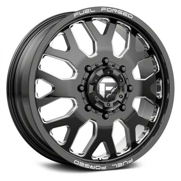 FUEL® - FF19D Front Gloss Black with Milled Accents