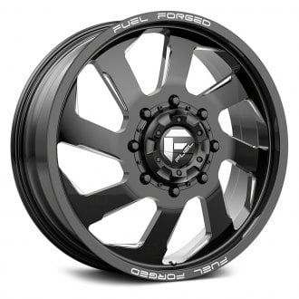 FUEL® - FF39D Gloss Black with Milled Accents