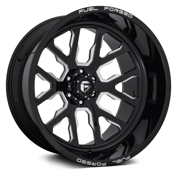 FUEL® - FF45 CONCAVE Gloss Black with Milled Accents