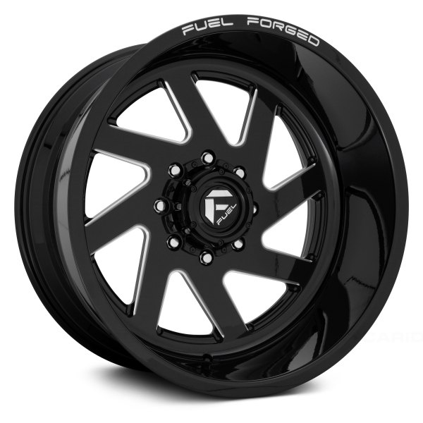 FUEL® - FF65 Gloss Black with Milled Accents