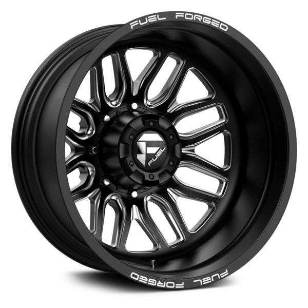 FUEL® - FF66 CONCAVE Matte Black with Milled Accents