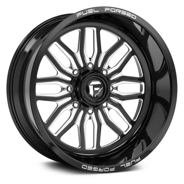 FUEL® - FF66 Gloss Black with Milled Accents