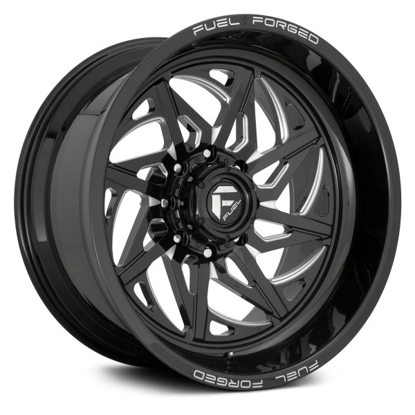 FUEL® - FF106 CONCAVE Gloss Black with Milled Accents