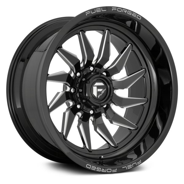 FUEL® - FF107 CONCAVE Gloss Black with Milled Accents