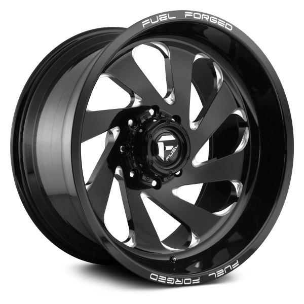 FUEL® - FF72 CONCAVE Gloss Black with Milled Accents