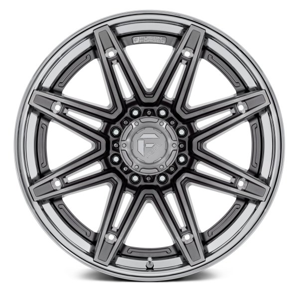 FUEL FUSION FORGED® FC401 BRAWL Wheels - Platinum with