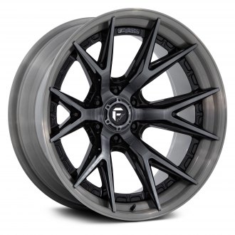 FUEL FUSION FORGED® - FC402 CATALYST Gloss Black Brushed Dark Tint (24 x  12