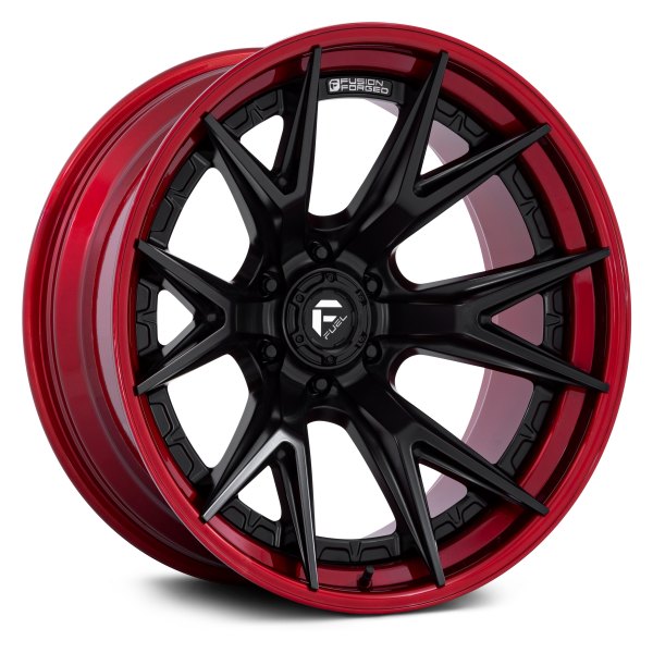 FUEL FUSION FORGED® - FC402 CATALYST Matte Black with Candy Red Lip