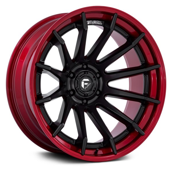 FUEL FUSION FORGED® - FC403 BURN Matte Black with Candy Red Lip
