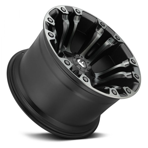 FUEL® D569 VAPOR Wheels - Black with Machined Face and Double Dark