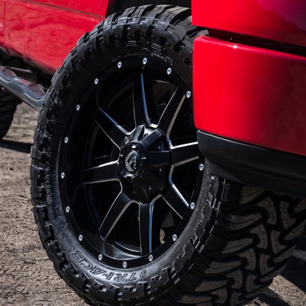 FUEL® - Mud Gripper M/T Tires on Ford F-150