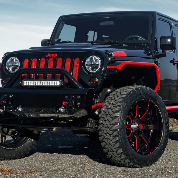 FUEL® - Mud Gripper M/T Tires on Jeep Wrangler