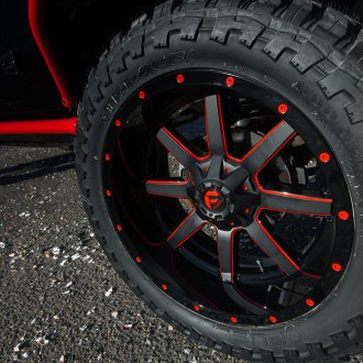 FUEL® - Mud Gripper M/T Tires by FUEL® on Jeep Wrangler