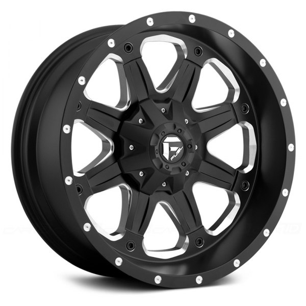 FUEL® - D534 BOOST 1PC Black with Milled Accents