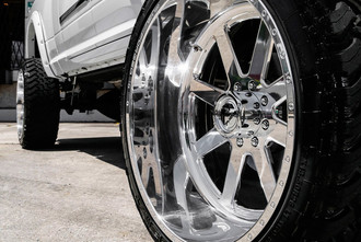 FF09 Polished on Dodge Ram