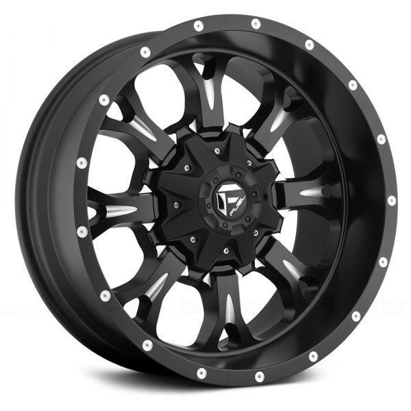 FUEL® - D517 KRANK 1PC Black with Milled Accents