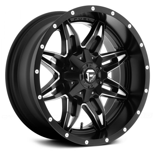 FUEL® - D567 LETHAL 1PC Matte Black with Milled Accents